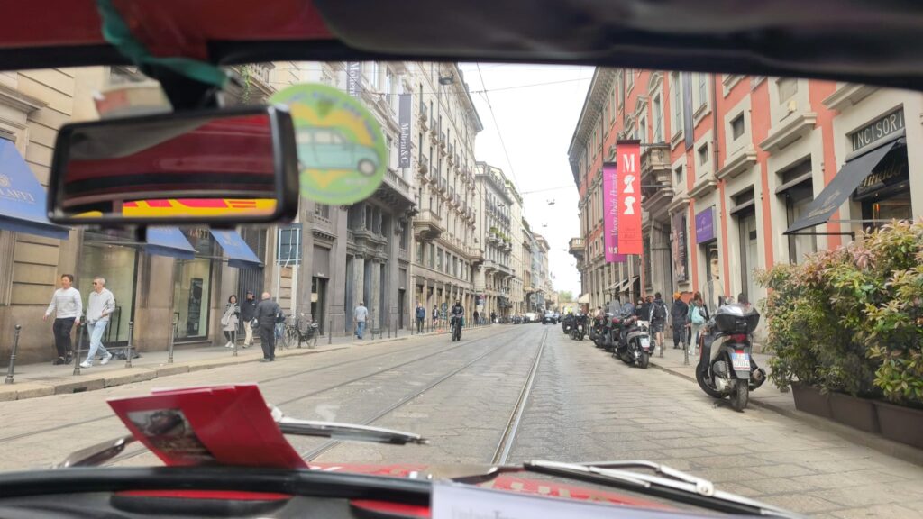 tour in 500 a Milano