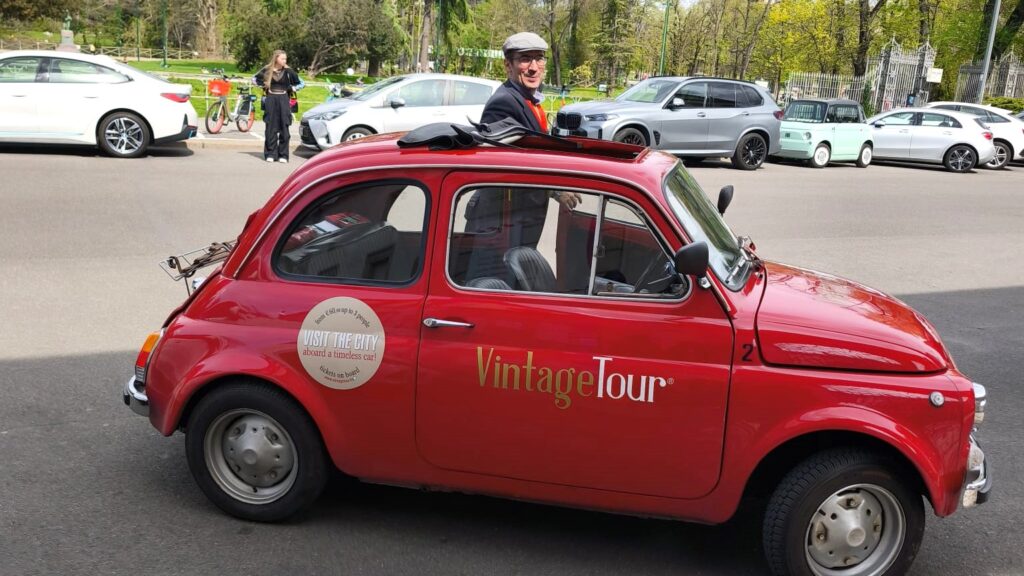 tour in 500 a Milano
